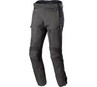 Alpinestars Bogota Pro Drystar 4 Seasons impermeable pantalones textiles de motocicleta, negro, tamaño 4XL para Hombres