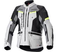 Chaqueta Alpinestars Bogota Pro Drystar Gris hielo-gris oscuro-amarillo fluor L