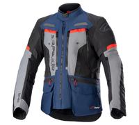 Alpinestars Bogotá Pro, chaqueta textil Drystar XL male Azul Oscuro/Negro/Gris/Rojo Claro