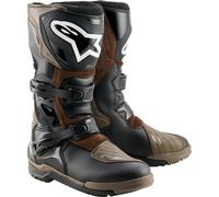 Alpinestars Corozal V2 Botas de moto impermeables, negro-marrón, tamaño 40 41 para Hombres
