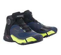 ALPINESTARS Botas CR-X Drystar Black / Dark Blue / Yellow Fluo 10 (EU 43)