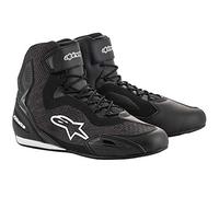 Alpinestars Faster 3 Rideknit Zapatos de motocicleta, negro, tamaño 46 para Hombres