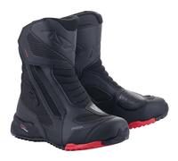 Botas Alpinestars RT-7 Drystar Negro y rojo 38