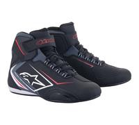 Alpinestars Sektor Zapatos impermeables moto, negro-gris-blanco, tamaño 40 41