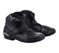 Alpinestars SM-1 R V2 Vented Zapatos de motocicleta, negro, tamaño 47 para Hombres
