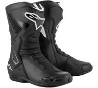 Alpinestars SMX-6 V3 Botas de moto, negro-blanco, tamaño 41 para Hombres