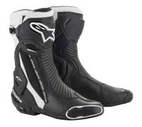 Alpinestars SMX Plus v2 Botas de moto, negro-blanco, tamaño 40 para Hombres