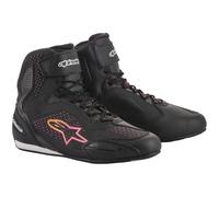 Alpinestars Zapatillas Moto Stella Faster 3 Rideknit EU 42 1/2 Black / Yellow / Pink
