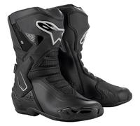 Botas de Moto Mujer Alpinestars SMX-6 V3 Stella Drystar Negro-Plateado 41 Negro 41