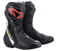 ALPINESTARS Botas Supertech R Black / White / Red Fluo / Yellow Fluo 42