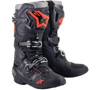 ALPINESTARS Botas Tech 10 Black / Red Fluo 10 (EU 44.5)
