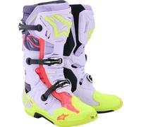 ALPINESTARS Botas Tech 10 Supervented Purple / Yellow Fluo / Diva Pink 14