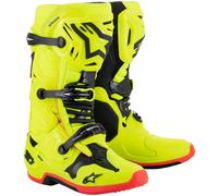 ALPINESTARS Botas Tech 10 Yellow Fluo / Black / Red Fluo 8 (EU 42)