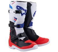 ALPINESTARS Botas Tech 3 White / Bright Red / Dark Blue 8 (EU 42)