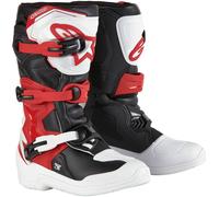 ALPINESTARS Botas Tech 3S Junior White / Black / Bright Red 2024 5 (EU 38)