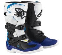 ALPINESTARS Botas Tech 3S Junior White / Black / Enamel Blue 2024 6 (EU 39)