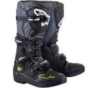 ALPINESTARS Botas Tech 5 Black / Gray / Fluorescent Yellow 8 (EU 42)