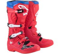 botas alpinestars tech 5 - rojo / azul N 42