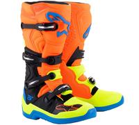 ALPINESTARS Botas Tech 5 Orange Fluo / Enamel Blue / Yellow Fluo 7 (EU 40.5)