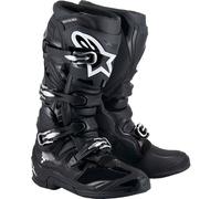 Alpinestars Tech 7 Botas de motocross, negro, tamaño 52 para Hombres