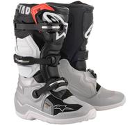 ALPINESTARS Botas Tech 7S Junior Black / Silver / White / Gold 2 (EU 34)