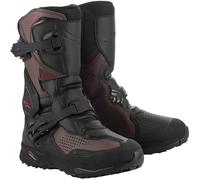 Alpinestars XT-8 Gore-Tex Botas de moto impermeables, negro-marrón, tamaño 48