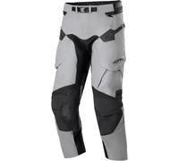 Alpinestars Boulder 3L Gore-Tex Pantalones textiles de motocicleta impermeables, gris, Talla XL