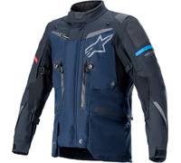Alpinestars Boulder Gore-Tex Chaqueta textil Motorcyle, negro-azul, tamaño M para Hombres