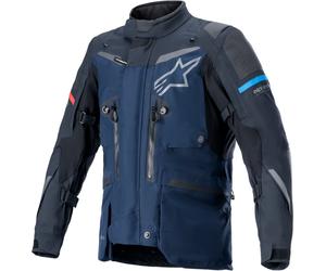 Alpinestars Boulder Gore-Tex Chaqueta textil Motorcyle, Azul oscuro/negro, Talla M