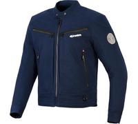 Alpinestars Bruiser Chaqueta textil para motocicletas, azul oscuro, Talla XL