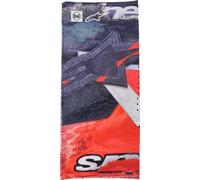 Calentador De Cuello Alpinestars Buff Ignite Negro/Rojo BrillanteTalla única Negro,Rojo Brillante