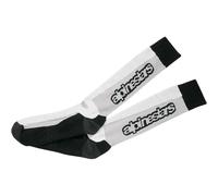 Alpinestars Calcetines De Verano Para Motocicleta (Blanco/Negro) Talla: S/M