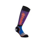 Alpinestars Calcetines MX Plus 2025 Off-Road Morado Negro Azul Real