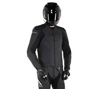 alpinestars Caliber Cuero Chaqueta Combinada Negro 50 hombres