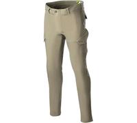 Alpinestars Caliber Slim Fit Tech Pantalones textiles de motocicleta, verde, tamaño 32 para Hombres