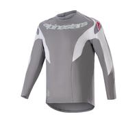 alpinestars Camiseta A-Supra Race Manga Larga gris XXL