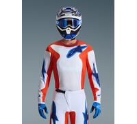 Alpinestars Camiseta Fluid Grid 2026 Orange Ucla Blue, Talla: XXL