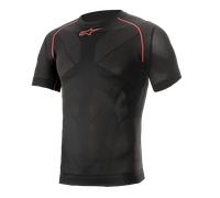 Alpinestars Camiseta Interior Técnica De Verano Ride V2 Black Red, Talla: XS/S