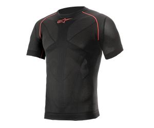 Alpinestars Camiseta Interior Técnica De Verano Ride V2 Black Red, Talla: XS/S