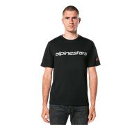 Alpinestars Camiseta Linear Wordmark 2.0 CSF Black Grey Red