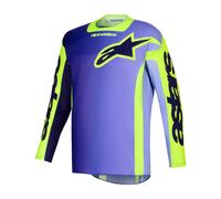 Alpinestars Camiseta Motocross Racer Portl 2026 Morado Amarillo