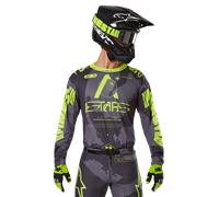 Alpinestars Camiseta Racer Hollow 2025 Dark Camo Yellow Fluo