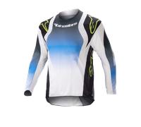 Alpinestars Camiseta Racer Push Para Niños 2023 Nightlife Ucla Blue White, Talla: XXS