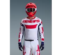 Alpinestars Camiseta Racer Riway 2026 White Blue Red