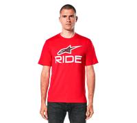 Alpinestars Camiseta Ride 4.0 CSF Red White Black