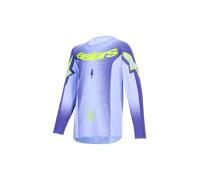 Alpinestars Camiseta Supertech Scenz Juvenil 2026 Purple Yellow Fluo