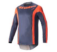Alpinestars Camiseta Techstar Arch 2023 Night Navy Hot Orange