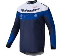 ALPINESTARS Camisetas Pro-Dura Navy / Bright Blue / White 2025 L