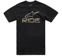 Alpinestars Camo Ride 4.0 Camiseta, negro, tamaño XL para Hombres