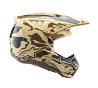 Alpinestars Casco S-M5 Mineral ECE 22.06 Dark Brown Kangaroo Matt, Talla: XS